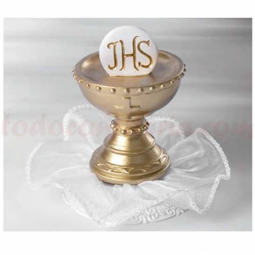 Cáliz 3D Tul Resina 6 u.