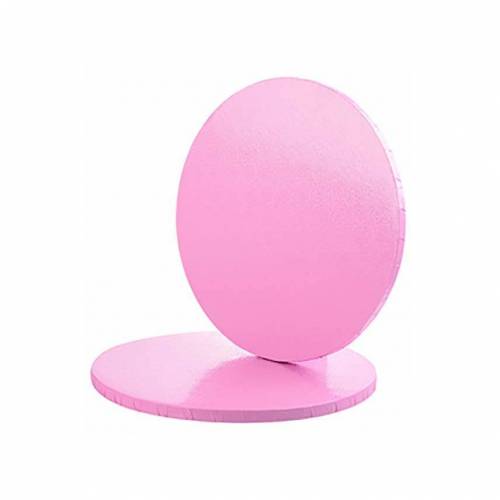 Plato Redondo Forrado Rosa 30 cm....