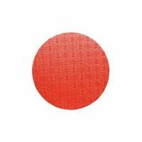 Plato Redondo Forrado Rojo...