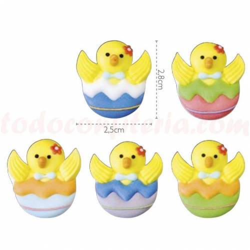 Pollo Huevo Plano Azúcar 70 u.