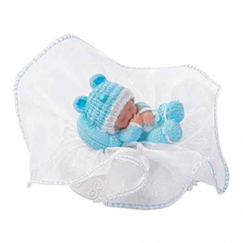 Figura Bebé Dormido Tul Celeste... Figura Bebé Dormido Tul Celeste...