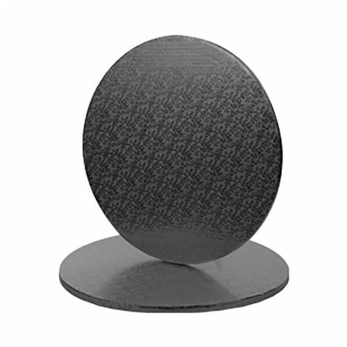 Plato Redondo Forrado Negro 35 cm.... Plato Redondo Forrado Negro 35 cm....