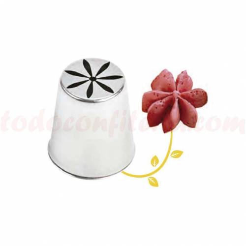 Boquilla Manga Rusa Metal nº 254