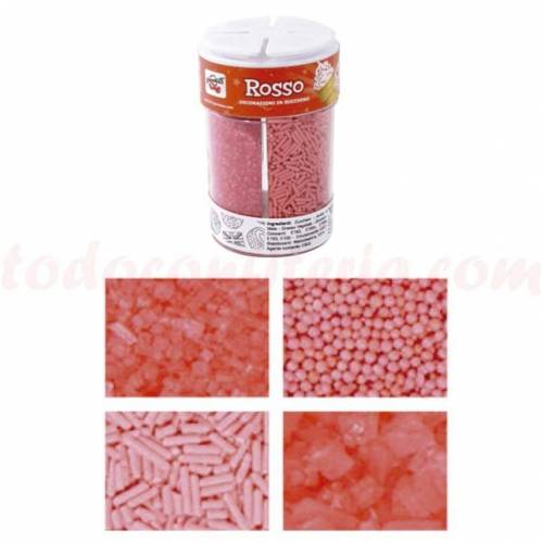 Confetti Surtido Rojo Azúcar 126 gr. Confetti Surtido Rojo Azúcar 126 gr.