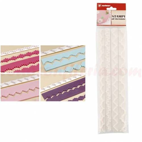 Cortapasta Borde Surtido Plástico 4 u.