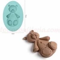 Molde Oso Peluche Silicona