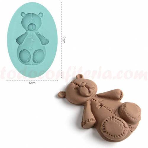 Molde Oso Peluche Silicona Molde Oso Peluche Silicona