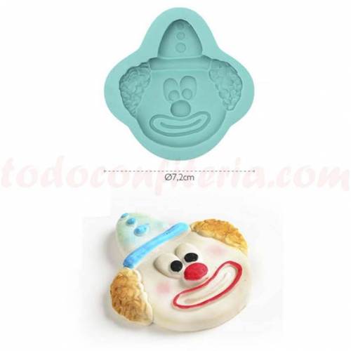 Molde Payaso Silicona