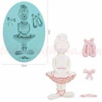 Molde Bailarina Silicona