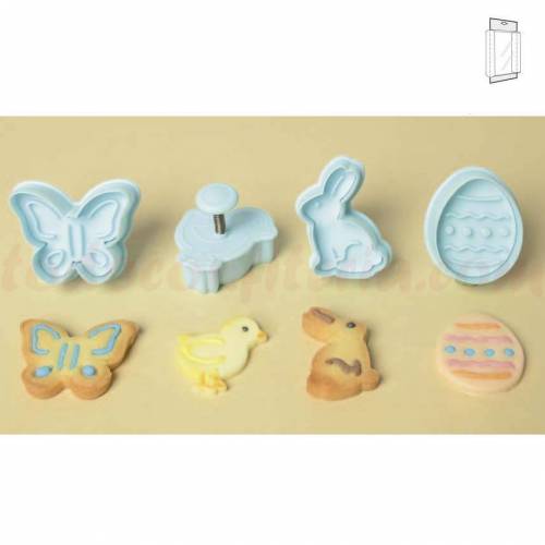 Cortapasta Expulsador Surtido Pascua...