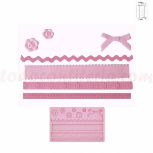 Molde Bordes Silicona