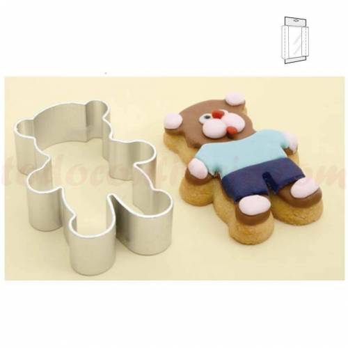 Cortapasta Simple Oso Peluche Metal