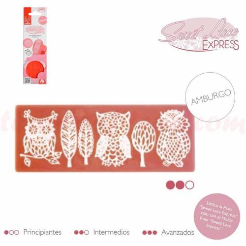 Sweet Lace Express Molde Amburgo...