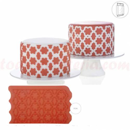 Molde Design Relieve Fiori Silicona