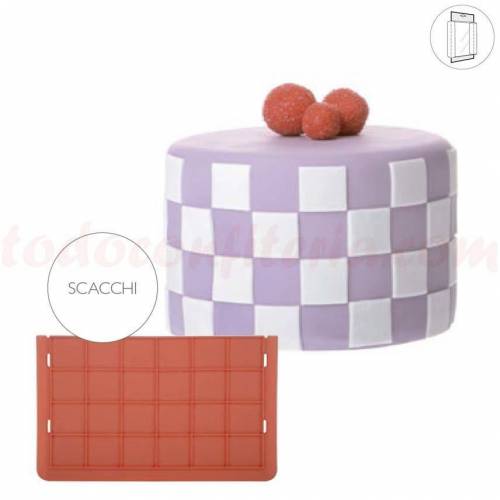 Molde Design Relieve Scacchi Silicona