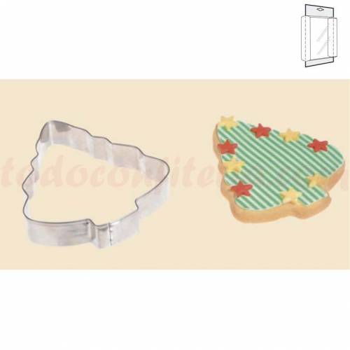 Cortapasta Simple Árbol Navidad Metal