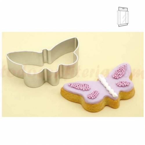 Cortapasta Simple Mariposa Metal