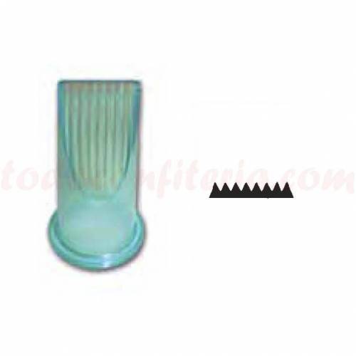 Boquilla Manga Policarbonato Tronco 8...