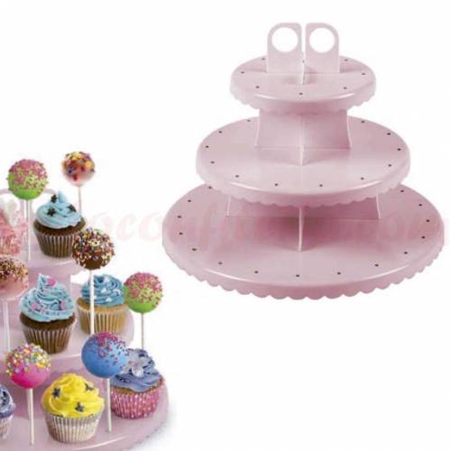 Soporte Cupcakes Cake Pops Plástico