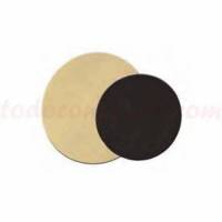 Disco Oro Negro 32 cm. Cartón