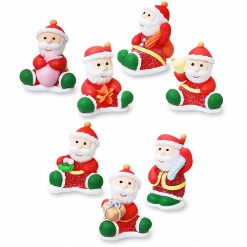 Papá Noel Sentado Pequeño Gel Azúcar...