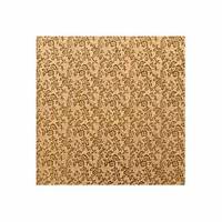 Plato Cuadrado Forrado Oro...