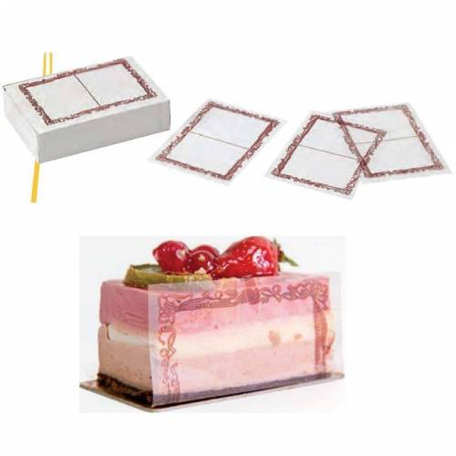 Hoja Decorativa Pastel Polipropileno...