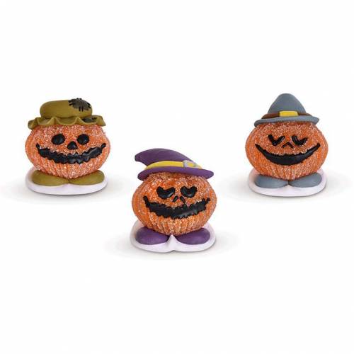 Calabaza Halloween Gel Azúcar 30 u. Calabaza Halloween Gel Azúcar 30 u.