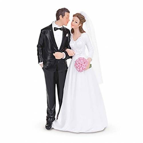 Figura Novios Pareja Feliz Resina 2 u. Figura Novios Pareja Feliz Resina 2 u.