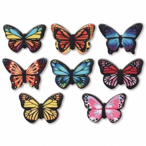 Mariposa Realista Pequeña Azúcar 144 u.