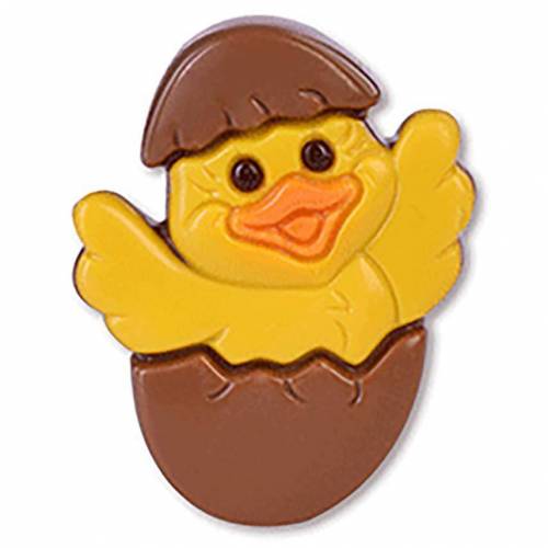 Placa Huevo Pollo Feliz Chocolate...