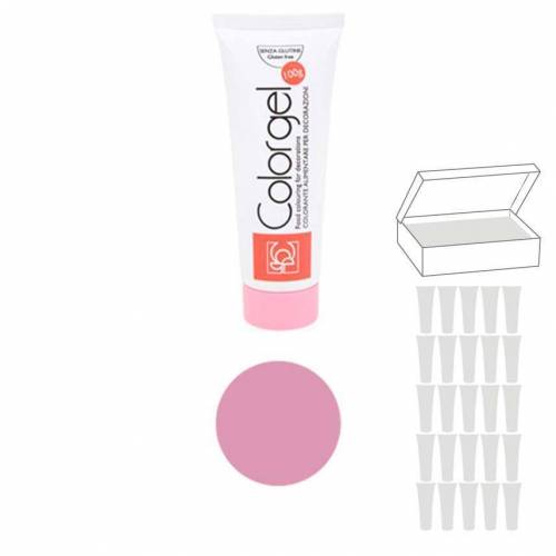 Colorante Gel Rosa Candy 100 gr. 25 u.