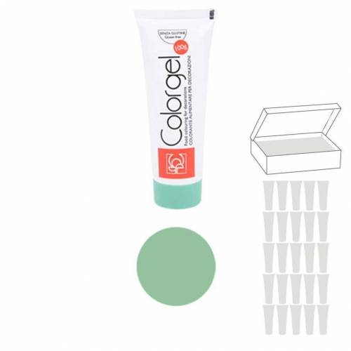Colorante Gel Verde Prado 100 gr. 25 u. Colorante Gel Verde Prado 100 gr. 25 u.