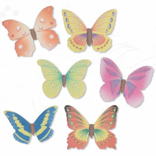 Mariposa Color Grande Oblea 246 u.