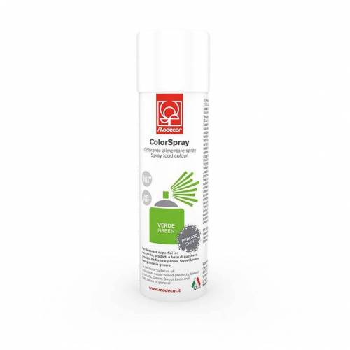 Colorante Spray Perlado Verde 250 ml.
