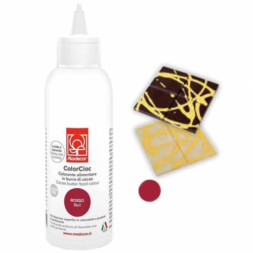 Colorante Líquido Manteca Cacao Rojo...