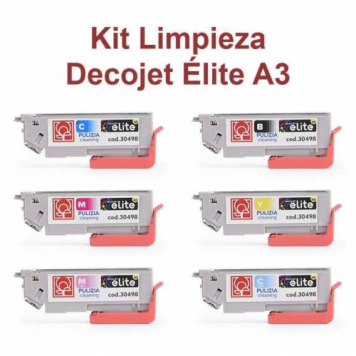 Decojet Élite A3 Cartuchos Cod24 Kit...
