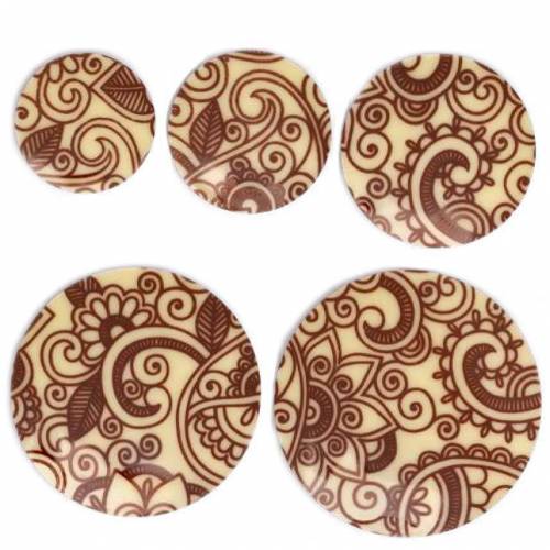 Lámina Círculo Surtido Guirnalda...