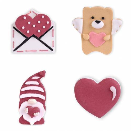 San Valentín Surtido Placa Azúcar 60 u.