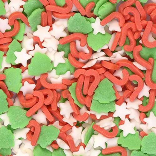 Confetti Surtido Navidad Azúcar 1 kg. Confetti Surtido Navidad Azúcar 1 kg.