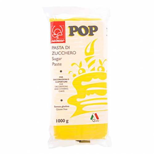 Pasta Azúcar Fondant Pop  Amarillo...