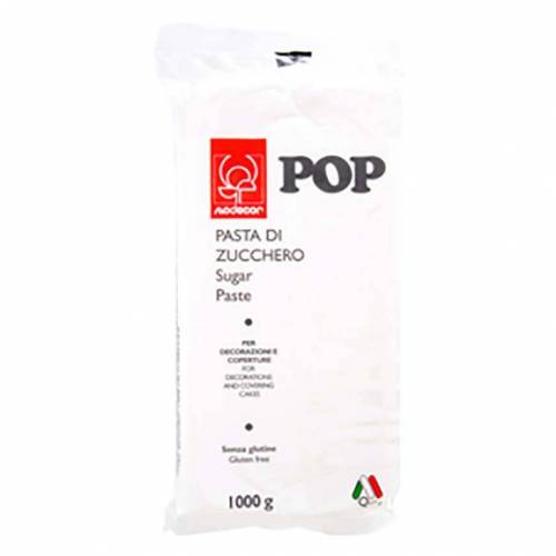 Pasta Azúcar Fondant Pop  Blanco Puro...