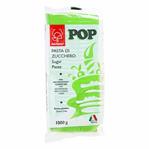 Pasta Azúcar Fondant Pop  Verde Prado...