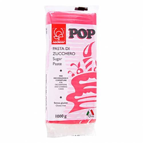 Pasta Azúcar Fondant Pop  Fucsia 1 kg.