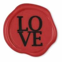 Placa Sello Love Manteca...