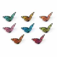 Mariposa Realista Oblea 240 u.