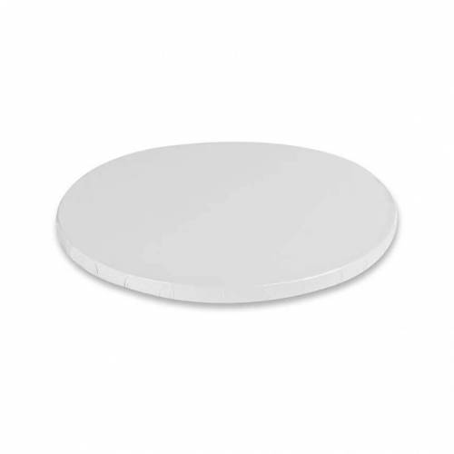 Plato Redondo Forrado Blanco 35 cm....