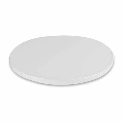 Plato Redondo Forrado Blanco 45 cm....