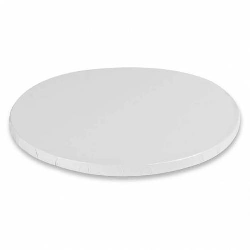 Plato Redondo Forrado Blanco 50 cm....