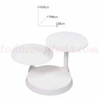 Tartero Plataforma Blanco 3...